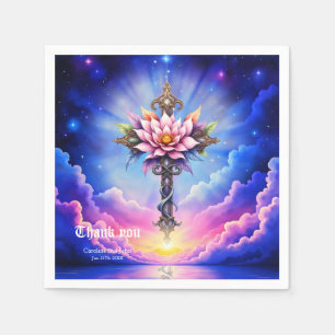 Hemelse Lotus Kruis Servet