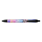 Hemelse Lotus Kruis Zwarte Inkt Pen (Achterkant)
