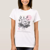 Hemelse Lotus Vissen T-shirt (Voorkant)