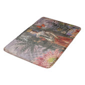 Hemelse Maagd Godin Collage: Vintage Hemels Badmat (Gekanteld)