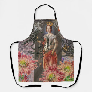 Hemelse Maagd Godin Collage: Vintage Hemels Schort