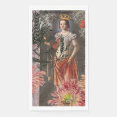 Hemelse Maagd Godin Collage: Vintage Hemels Servet (Voorkant)