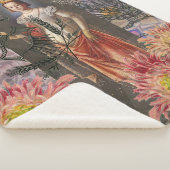 Hemelse Maagd Godin Collage: Vintage Hemels Sherpa Deken (3/4)
