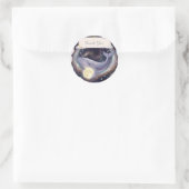 Hemelse Maan Baby Shower Favor Stickers (Tas)