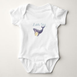 Hemelse Maan Baby Shower Walvis Bodysuit | Persoon