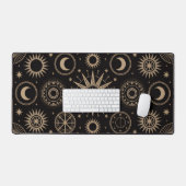 Hemelse Maan en Sterren Bureaumat (Keyboard & Muis)