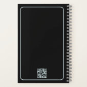 Hemelse Maan Fasen Mystiek Holistisch Spiritueel Notitieboek (Achterkant)