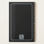 Hemelse Maan Fasen Mystiek Holistisch Spiritueel Planner (Achterkant)