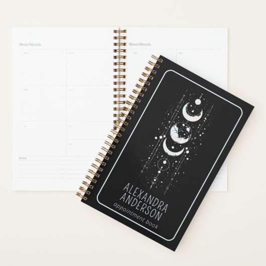 Hemelse Maan Fasen Mystiek Holistisch Spiritueel Planner (Display)