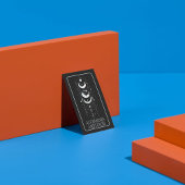 Hemelse Maan Fasen Mystiek Holistisch Spiritueel Visitekaartje