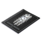 Hemelse Maan Fasen Mystiek Spiritueel Esoterisch Notitieboek (Linkerzijde)