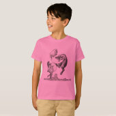 Hemelse Maan Lucht Universum God Nacht Illustratie T-shirt (Voorkant volledig)