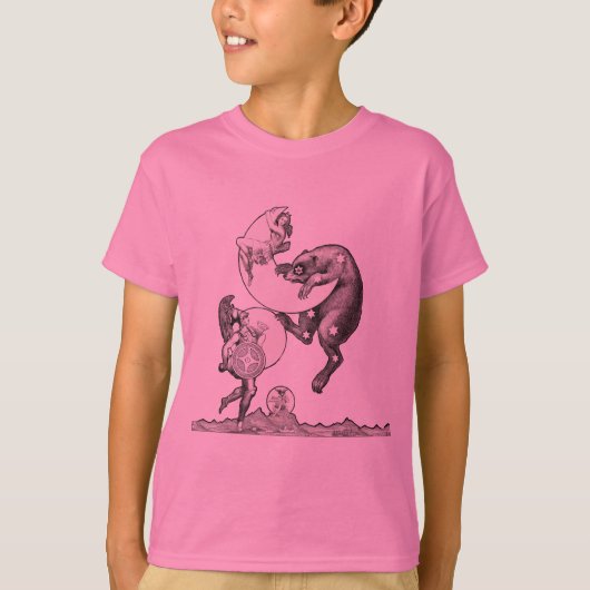 Hemelse Maan Lucht Universum God Nacht Illustratie T-shirt (Voorkant)