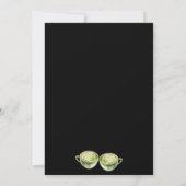 Hemelse Maan Matcha Trouwdag Borrel voor de Bruid Kaart (Achterkant)