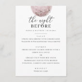 Hemelse Maan | Repetitie diner avond voor Menu (Voorkant)