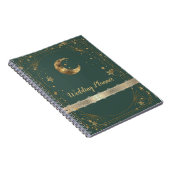 Hemelse Maan Sterren Frame Notitieboek (Rechterzijde)