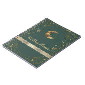 Hemelse Maan Sterren Frame Notitieboek (Linkerzijde)