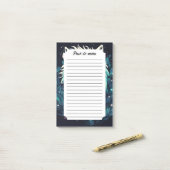 Hemelse Maan Wilde Wolf Post-it® Notes (Op bureau)