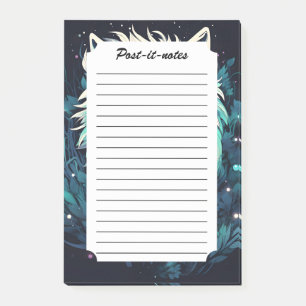 Hemelse Maan Wilde Wolf Post-it® Notes