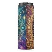 Hemelse Maan Zon Elegant wwwwwwwwwwwwwwwwwwwwwwwww Thermosbeker (Achterkant)