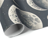 Hemelse Maanfase (1) Cadeaupapier (Rol Hoek)