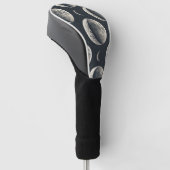 Hemelse Maanfase (1) Golfheadcover (Schuin)