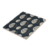 Hemelse Maanfase (2) Tegeltje (Zijkant)