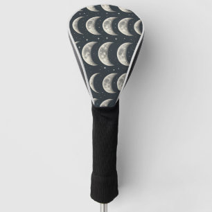 Hemelse Maanfase (3) Golfheadcover