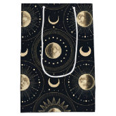 Hemelse Maanfase (4) Medium Cadeauzakje (Achterkant)