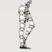 Hemelse Maanfasen Mandala Astronomie Kunst Leggings (Rechts)