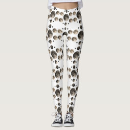 Hemelse Maanfasen Mandala Astronomie Kunst Leggings