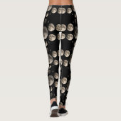 Hemelse Maanfasen Mandala Astronomie Kunst Leggings (Achterkant)