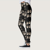 Hemelse Maanfasen Mandala Astronomie Kunst Leggings (Links)