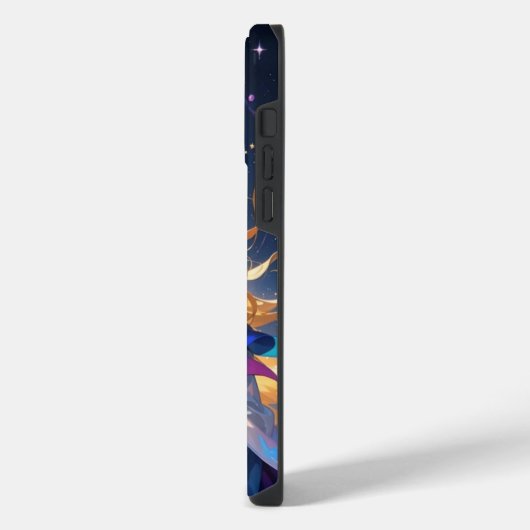 hemelse maanlicht iPhone hoesje (Linkerkant)