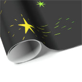 hemelse maanster constellatie regenboog cadeaupapier (Rol Hoek)