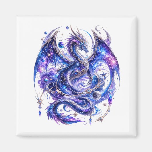 Hemelse Magie Draak Magneet (Voorkant)