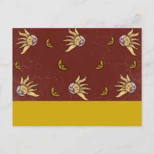 Hemelse Magie Rode Whimsigoth Lucht Briefkaart