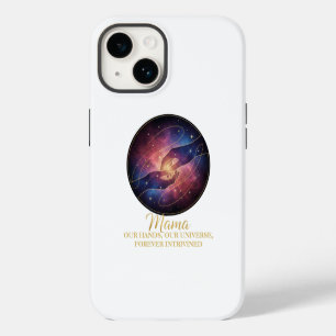 Hemelse Mama Handen Melkweg Heelal iPhone 14 Hoesje
