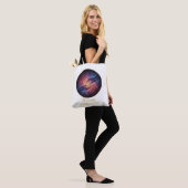 Hemelse Mama Handen Melkweg Heelal Tote Bag (Op model)