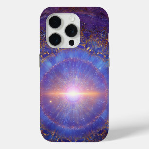 Hemelse Mandala Kunst – Zonnepoort iPhone 15 Pro Case