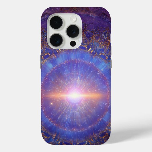 Hemelse Mandala Kunst – Zonnepoort Case-Mate iPhone Case (Achterkant)