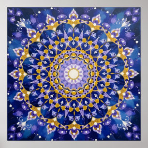 Hemelse Mandala Poster