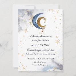 Hemelse manen, sterren uitnodiging