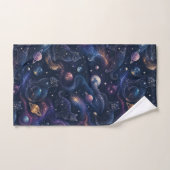 Hemelse Melkweg Katten Nevelruimte Bad Handdoek (Handdoek)