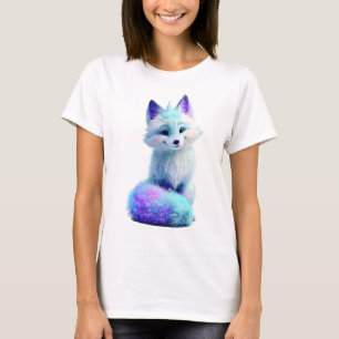 Hemelse Melkweg Poolvos Vrouwen T-shirt