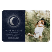 hemelse middernacht sterren twee Foto Save the Dat Magneet (Horizontaal)