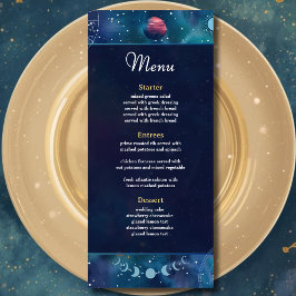 Hemelse Midnight Moon Wedding Menu