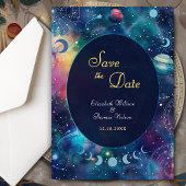 Hemelse Midnight Moon Wedding Save The Date