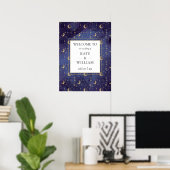 Hemelse Mistiche Huwelijks Welkomstbord Poster (Thuiskantoor)