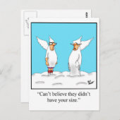 Hemelse Mode Faux Pas! Briefkaart (Voorkant / Achterkant)